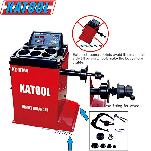 KATOOL Wheel Balancer KT-B700 Garage Equipment Wheel Tools