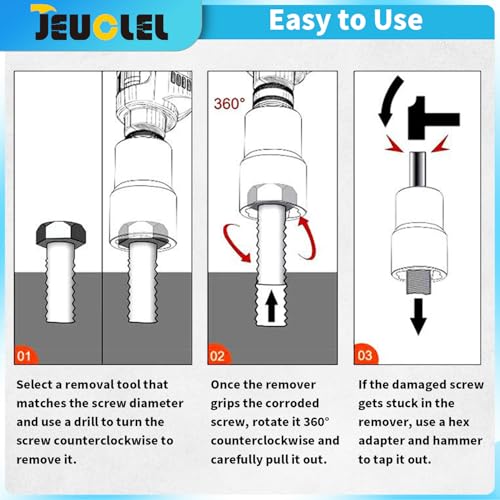 5PCS Twist Lug Nut Socket Set, 1/2" Drive Bolt Nut Extractor Tool | T10, T15, T20, T25, T27, T30, T40, Damaged, Stripped, Fastener, Remover, Rusted, Screw Remover, Impact Drive Bit, Head Drill - color: 5pcs Lug Nut Extractor 1/2 Inch Drive