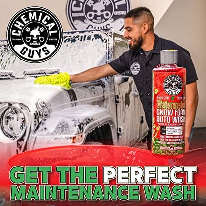 Chemical Guys, Watermelon Snow Foam Car Wash Soap for Foam Cannons, 16 oz - size: 16 Fl Oz (Pack of 1), style: SOAP