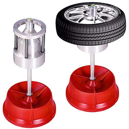 Portable Bubble Wheel Balancer with Bubble Level Static Balancing Machine Tire Changer Auto Car Wheel Repair Balancer