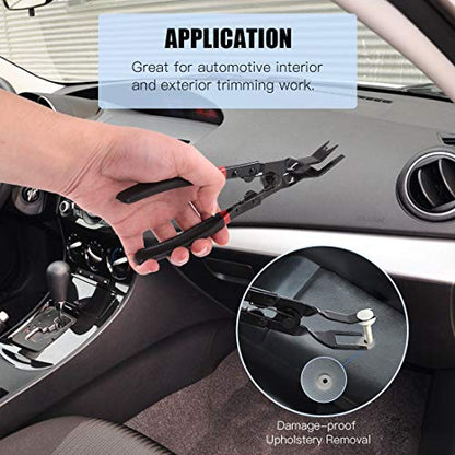 GLARKS Universal Auto Door Car Upholstery Trim Clip Removal Plier Tool Door Panel Trim Clip Removal Tool Plier for Car Door Panel