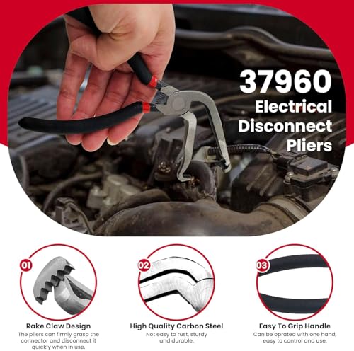 Electrical Connection Pliers CV Joint Boot Tool For Auto UTV ATV | Electrical Connection Pliers 60 Degree Electrical Disconnect Plier CV Boot Clamp Pliers CV Joint Boot Clamp Tool ﻿