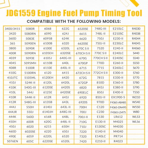 JDG1559 Timing PIN, Injection Pump Timing PIN, fit for JD Engine Fuel Pump Timing Tool Replace for JDG1559 40610