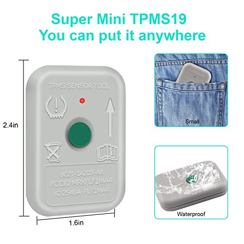 JDIAG TPMS Sensor Tool, TPMS Relearn Tool for Ford F150 Lincoln Mercury Auto TPMS Reset Sensor Programming Training Tools Tire Pressure Monitoring System (TPMS-19 / 8C2Z-1A203-A)