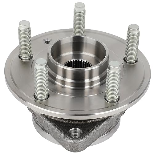 ECCPP 513408 Wheel Bearing Hub Assembly for Chevrolet Cruze 2016-2019 | for Chevrolet Volt 2016-2019 5 lugs w/ABS Sensor Pre-Greased Sealed - size: 513408