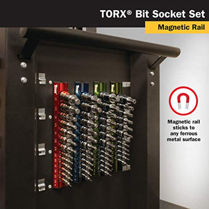 Titan 16122 Star Bit Socket Set - 13 Piece - style: Torx