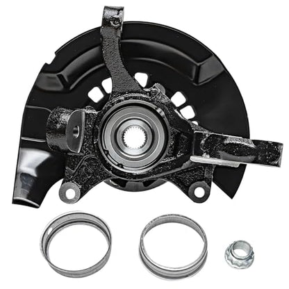 Detroit Axle - 2.4L 4pc Steering Knuckles Kit for 2004 Toyota Camry, 2 Front Steering Knuckles & Wheel Bearing Hubs 2 Rear Wheel Bearing and Hubs [Vehicle Built in USA, NON ABS] Replacement - size: 4UW48658/Kit