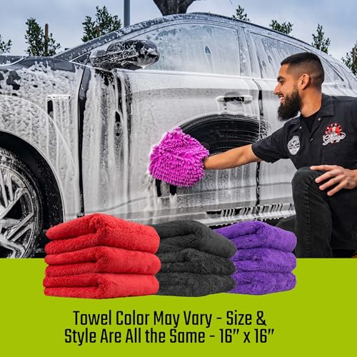 Chemical Guys, 7-Piece Car Cleaning Kit, Wash, Wheel & Interior Cleaners | Everything a first-time detailer needs for a full inside-and-out clean without buying pieces one at a time - style: KIT