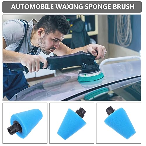 ULTECHNOVO Car Sponge Brush Automotive Wheels Metal Car Cleaning Rim Brush Washing Sponge Tool Metal Polishing Kit Cleaning Tool Washing Pp 1pc