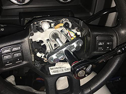 Performance Tool W89704 Steering Wheel Removal Kit - Includes Puller, Bolts, and Tools for Automotive and Light Trucks