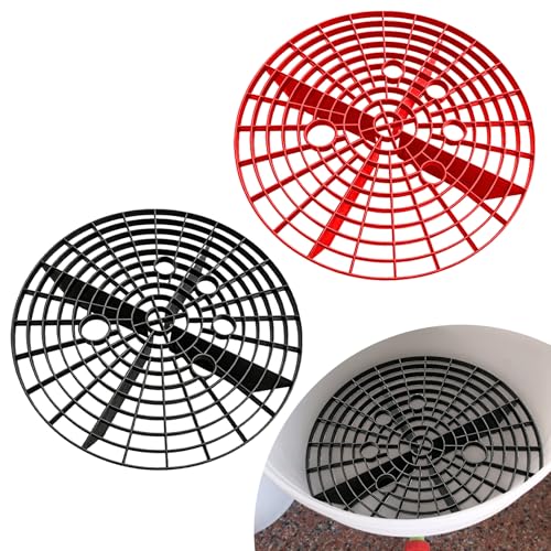 2PCS Car Wash Bucket Insert, Car Detailing Bucket, Dirt Guard Bucket Insert Helps Remove Dirt Debris Washing Kit, Detail Grit Trap Filter Cleaning Tool Fit 12Inch Diameter or 3-5 Gallon Bucket