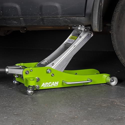 ARCAN 2-Ton (4,000 lb.) Aluminum Low Profile Floor Jack, Model A20017