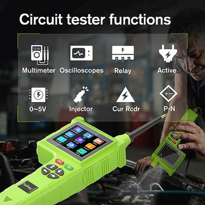 TopDiag P200 Pro Automotive Electric Circuit Tester Power Probe,Supports All Vehicle Electrical Systems(P200 Pro) - color: P200 Pro
