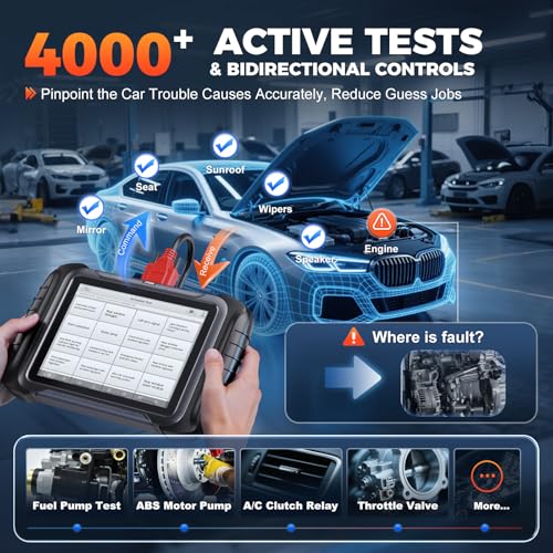 XTOOL D8S AI-Assisted Bidirectional OBD2 Scanner with Topology Mapping | 2026 Upgrade of XTOOL D8, Scan Tool 42+ Reset, Full System Automotive Scanner Diagnostic Tool, PMI for Ford, FCA/CANFD/DoIP