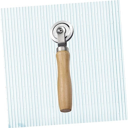 PartyKindom Car Tire Repair Roller Tool Bearing Design for Easy Adhesion and Air Removal Durable Handle for Efficient Tyre Patch Applications