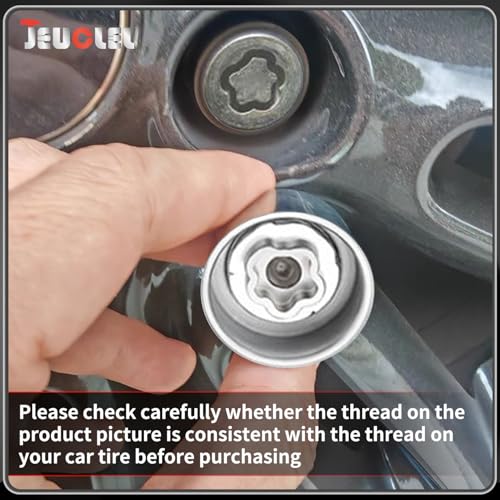041 Wheel Locking Nut Key Socket Compatible with BMW Series, (Socket OD 29mm - ID 25mm), Wheel Anti-Theft Lug Nut Removal Tool, Anti-Theft Screw Remover - color: Socket 041
