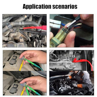 Back Test Probe Kit, Backprobing, Diagnostictesting,Electrical Troubleshooting Automotive Test Lead Kit (ZIBOO 804)