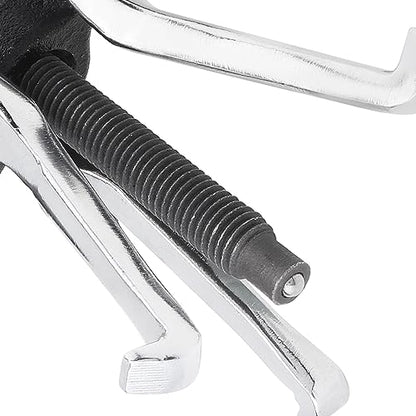 ChgImposs 4" 2 Jaw 3 Jaw Gear Puller, Adjustable Bearing Puller, Reversible Removal Tool for Internal External Pulling, Puller Tool for Removal of Pulleys Flywheels Bearings Gears - size: 4 Inch