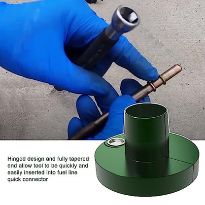 5/16" Fuel Line Disconnect Tool for Toyota & Nissan, Replaces 39210 | Disconnects 5/16" fuel lines quickly with a hinged design for compatible Toyota and Nissan fuel rail service