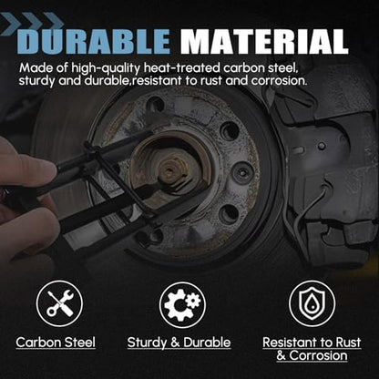 Hypertune Universal Two Jaw Pilot Bearing Gear Puller Bearing Gear Remover Tool Carbon Steel Adjustable Pump Pulley Remover Hand Tool Removal Kit Straight Type, 3''(38x65mm) - size: 3inch(38*65mm)