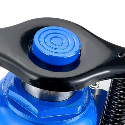 VEVOR Air Hydraulic Bottle Jack, 32 Ton/70500 LBS, Hydraulic Floor Car Jack with Manual Hand Pump, Heavy Duty Pneumatic Bottle Jack Hoist for Auto Truck Travel Trailer Repair Lift - size: 32T Air Hydraulic