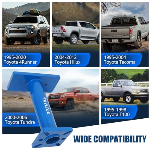 Tayizoo Rear Axle Bearing Puller and Installer Kit with ABS Tone Ring Adapter Plate, Wheel Bearing Removal Tool for Toyota Tacoma 1995-2004, 4Runner 1995-2020, Tundra, T100 and Hilux Pickup