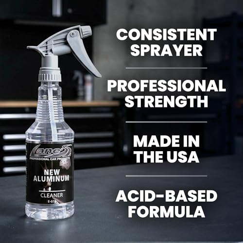 LANE'S New Aluminum Car Wheel Cleaner and Brightener | 16oz (Pack of 2) | Acid Rim Cleaner, Shines & Eliminates Hard Scrubbing | Brake Dust, Oxidation & Rust Remover for Cars, SUVs, Trucks, and More - size: 16 Fl Oz (Pack of 2)