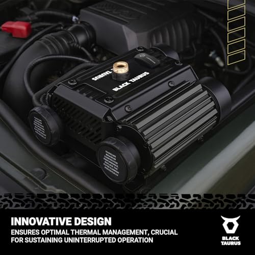 Portable Air Compressor - On‑Board & Offroad Tire Inflator for Cars, Trucks & 4×4 Vehicles – Automatic Pressure Control, High PSI & Dual‑Motor Options (Twin Air Compressor 561) - style: Twin Air Compressor 561