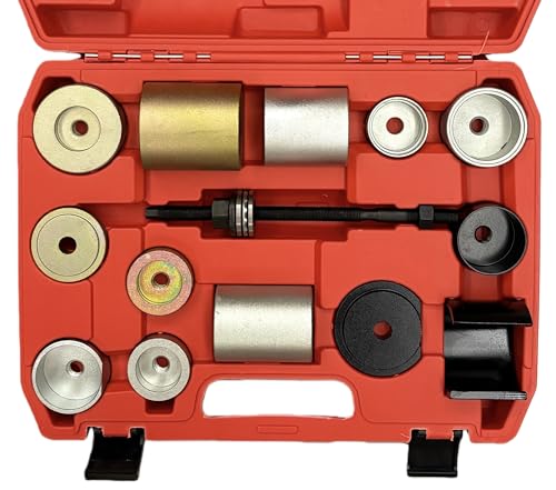 Differential Rear Axle Bush Tool Kit, Mount Bushing Kit | Silent Bearing Puller Set Dent Puller Kit, Compatible with BMW E36, E38/39, E60/61, E31,E90/91
