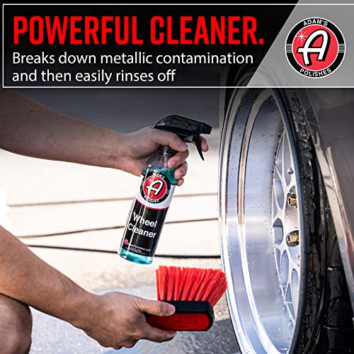 Adam's Polishes Wheel Cleaner 5 Gallon - Tough Wheel Cleaning Spray For Car Wash Detailing | Rim Cleaner & Brake Dust Remover | Safe On Chrome Clear Coated & Plasti Dipped Wheels | Use w/Wheel Brush - size: 640 Fl Oz (Pack of 1)