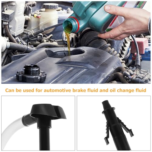 iplusmile 1set Automotive Fluid Transfer Pump Kit Heavy-duty Manual Siphon Hose for Oil and Adaptable for Cars and Boats Design for Applications Includes Versatile Attachments