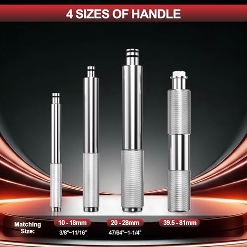 Marvelity 43 Piece Bearing Press Kit | Bearing Race & Seal Driver Set, Professional Seal Driver Installer Tool, Heavy-Duty, For Automotive & Machinery Repair