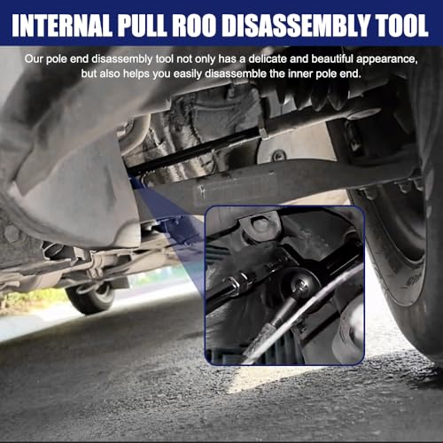 Inner Tie Rod Tool Removal Kit, Tie Rod End Removal Tool, Universal Inner Tie Rod Hex Wrench Repair Removal Tools 27-42mm, Multifunctional Inner Tie Rod Tool Car Accessories for Cars Trucks