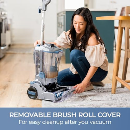 Kenmore KW4010 Pet Portable Carpet Cleaner Machine with High Cleaning Power, 3.2L Clean Tank & 1.4L Dirty Tank, 25ft Cord Length and Two Easy Removable Brushroll for Rug & Upholstery - style: Grey