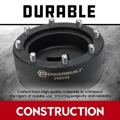 Powerbuilt Front Hub Nut Socket for Toyota Vehicles, 8 Pin Installation, Hub Lock Nuts Install - 240269 - style: Toyota