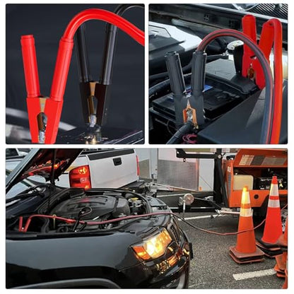 Nilight Jumper Cables for Car Battery 0 Gauge 20 FT Booster Cable Heavy Duty 1000 A CCA with Carrying Bag Jump Start Emergency Kit Pickup Truck RV Vans SUV | Heavy Duty Booster Jump Start Cable with Storage Bag for Jump Starting Dead or Weak Batteries for