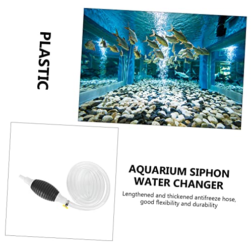 1Set Manual Transfer Pump Car Fish Siphon Hose Kit for Diesel and Water Durable Easy to Use No Backflow Design