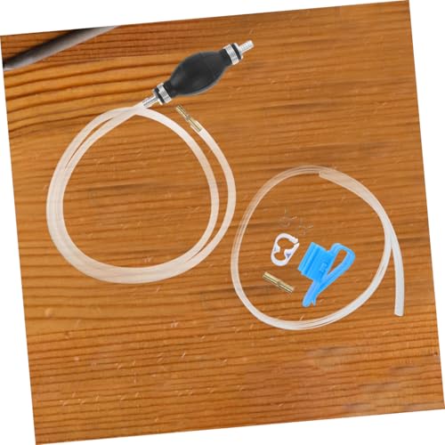 Portable Hand Siphon Pump for Gasoline and Water Transfer PVC Material Anti-backflow Design Efficient Manual Liquid Extractor for Fuel and Fluid Maintenance