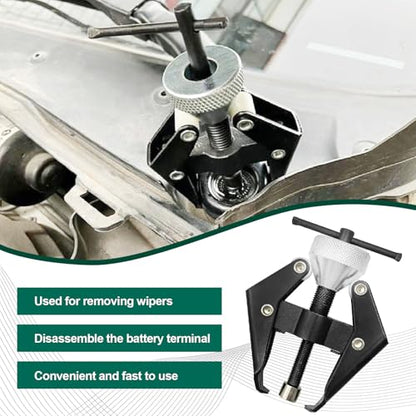 Car Wiper Arm Puller And Battery Terminal, Wiper Arm Puller Two Claw, Wiper Removal Tool, Wiper Arm Remover