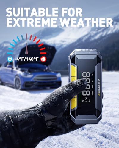 AUXITO Tire Inflator Portable Air Compressor - size: 8000A