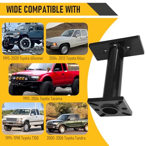 Rear Axle Bearing Puller and Installer Wheel Bearing Removal Tool | Compatible with 1995-2020 Toyota Tacoma 4Runner Tundra Hilux T100 with ABS Tone Ring Red&Black