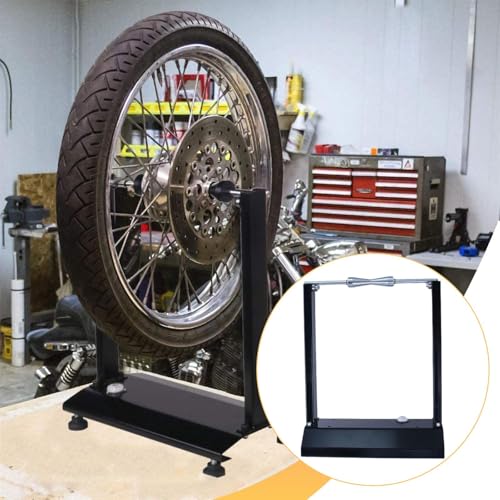 Motorcycle Wheel Balancer Tire Alignment Balancing Tool Repair Parts Fittings Portable Adjustable Tire Balancer Stand