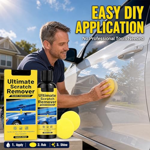 Nanopolix Scratch Remover, Nanopolix Ultimate Scratch Remover, Scratch Car Scratch Remover Kit, Quick Repair Scratches and Restore Shine, All Paint Colors Polishing Kit