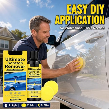 Nanopolix Scratch Remover, Nanopolix Ultimate Scratch Remover, Scratch Car Scratch Remover Kit, Quick Repair Scratches and Restore Shine, All Paint Colors Polishing Kit