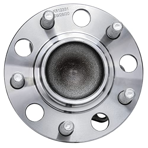 Detroit Axle - Pair Rear Wheel Bearing & Hubs Assemblies for 2007 for Chrysler Sebring, 2008-2010 Dodge Avenger, 2007-2010 Dodge Caliber FWD Models ONLY Wheel Hub 512331 - style: 512331 x2/Pair