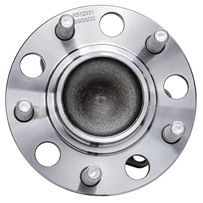 Detroit Axle - Pair Rear Wheel Bearing & Hubs Assemblies for 2007 for Chrysler Sebring, 2008-2010 Dodge Avenger, 2007-2010 Dodge Caliber FWD Models ONLY Wheel Hub 512331 - style: 512331 x2/Pair