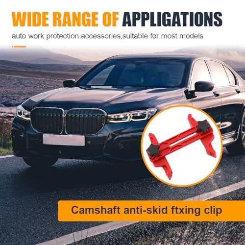 9 PCS Car Camshaft Engine Timing Tool Kit - Dual Camshaft Clamp Car Engine Timing Sprocket Gear Locking Tool - Universal Twin Cam Bearing Tool for Gasoline or Diesel Generators