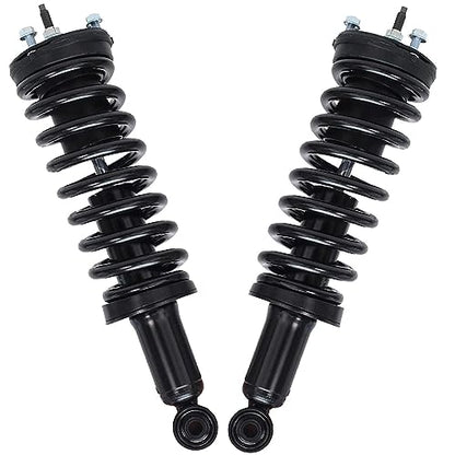 Detroit Axle - RWD Front Struts Kit for 2004-2012 Chevrolet Colorado GMC Canyon 2 Ready Struts w/Coil Spring 2 Sway Bar End Links 2005 2006 2007 2008 2009 2010 2011 Replacement Suspension - 4pc Set - size: 10081-4-DA/ sway kit