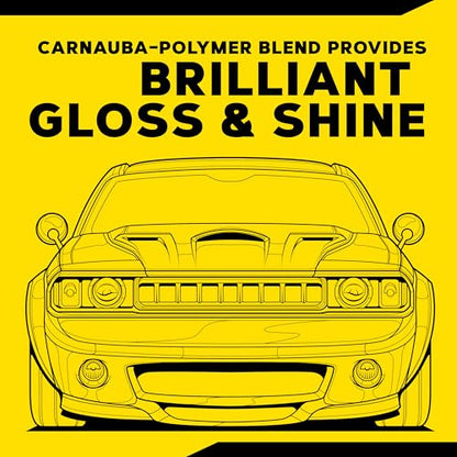 Meguiar's Gold Class Carnauba Plus Premium Liquid Wax Kit, Car Detailing Kit with a Pure Carnauba Wax Blend and a Foam Applicator Pad for Keeping Glossy Paint Protected Like a Pro, 16 Oz Bottle - size: 16 Fl Oz (Pack of 1)