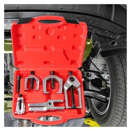5X Ball Joint Separator Puller Pulley Puller Tool Multifunctional Supplies Professional Pitman Arm Puller Compatible with Automotive